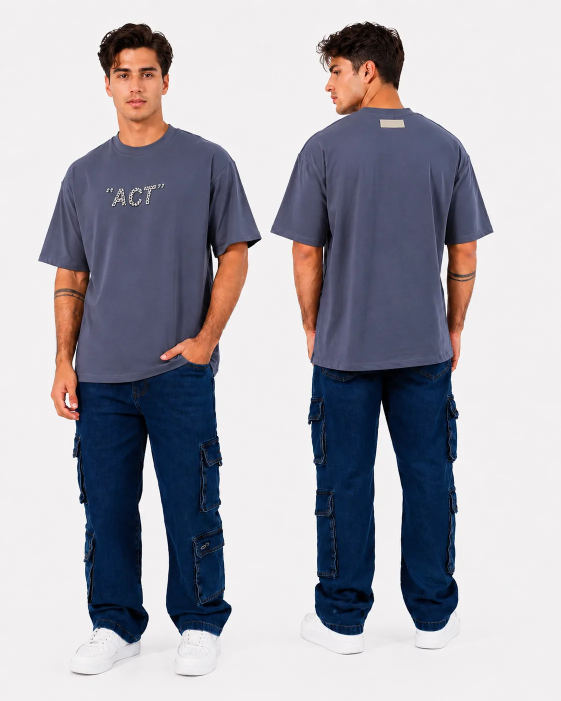 Camiseta oversize stretch ACT