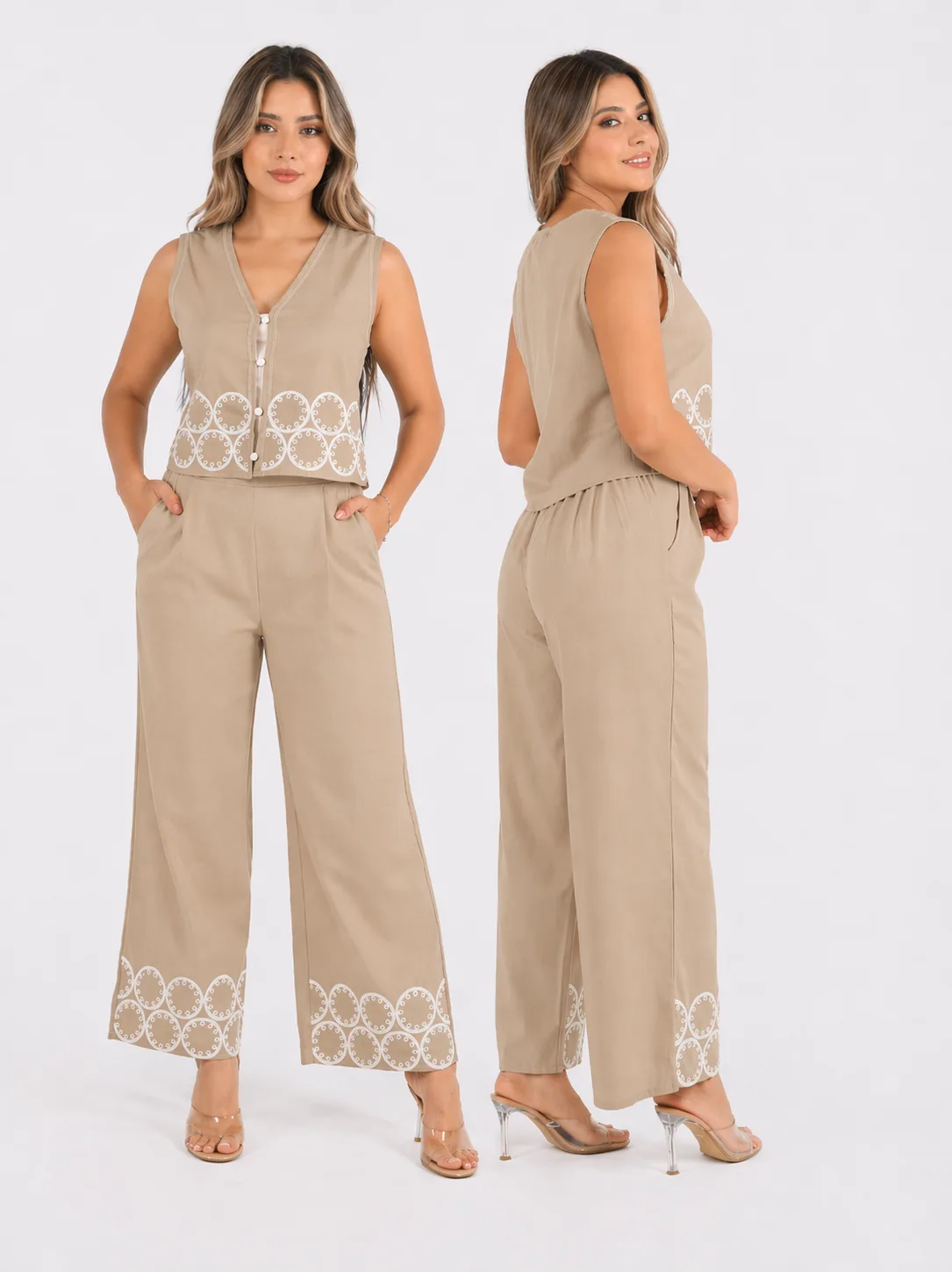 Color Khaki claro