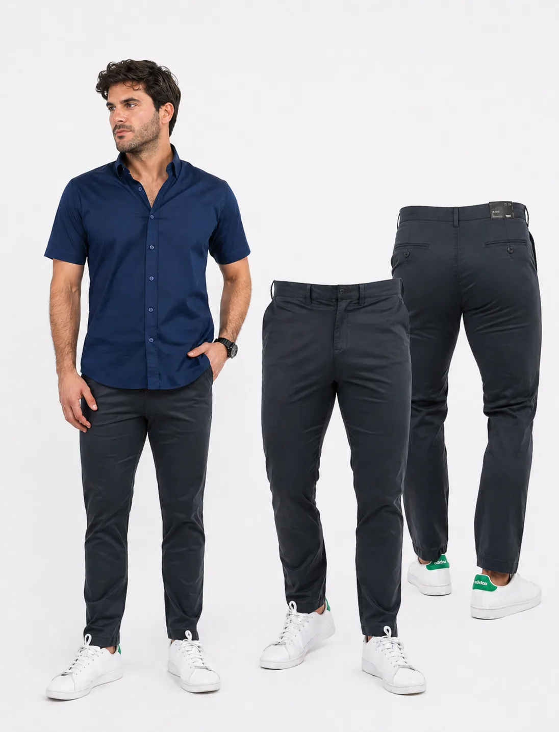Pantalón chino skinny hyper stretch