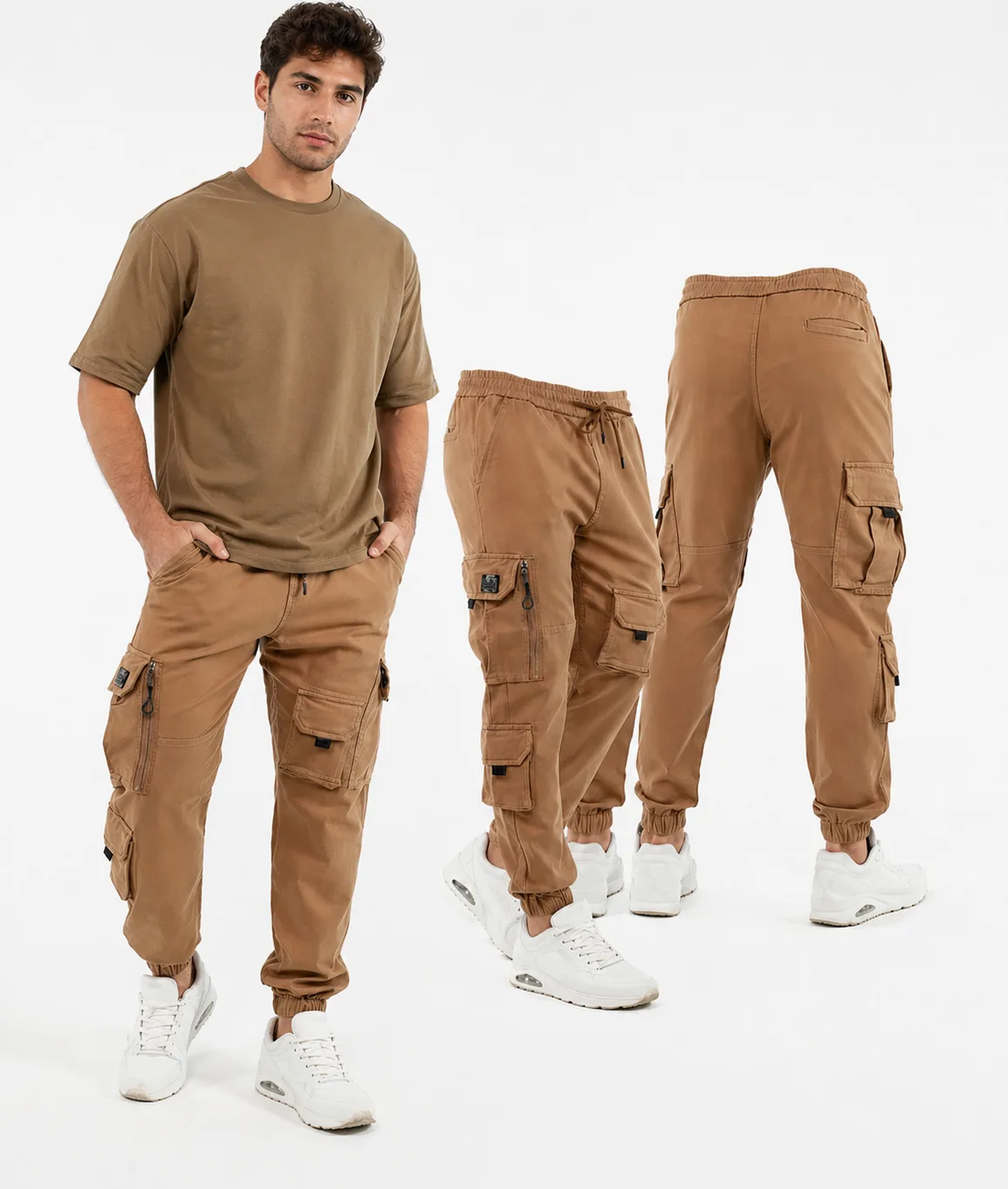 Jogger cargo stretch